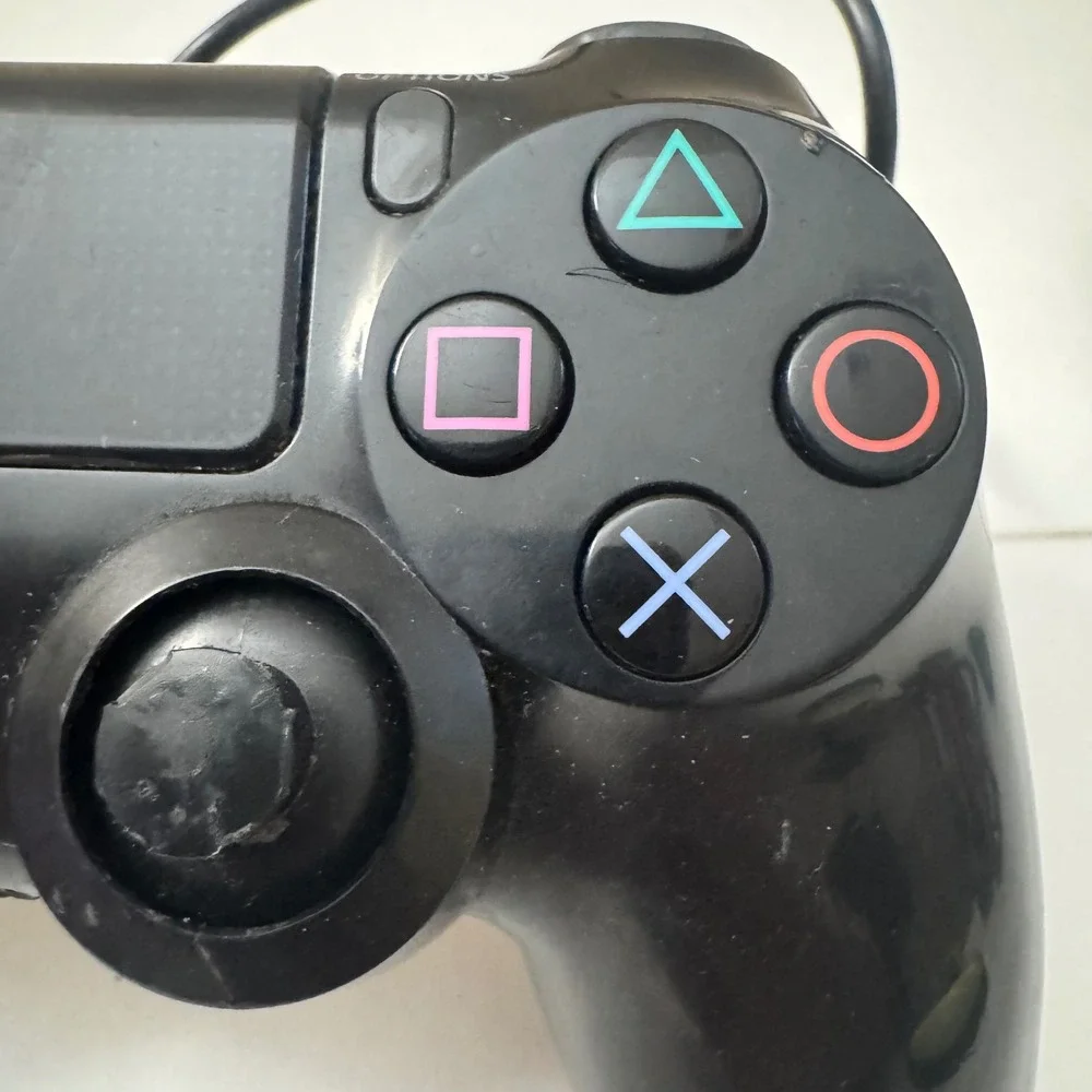 Sony PlayStation 4 DualShock 4 Wireless Controller Jet Black PS4 CUH-ZCT2U works